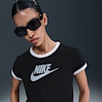 ★★送料無料★★ナイキ NIKE Women's Ringer T-Shirt Nike Sportswear Women's Short-Sleeve Ringer T-Shirt. Nike.com